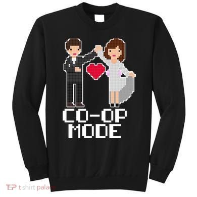 Just Married Co-op Mode Funny Marriage Sweatshirt