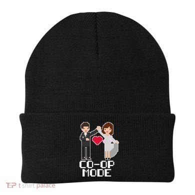 Just Married Co-op Mode Funny Marriage Beanie