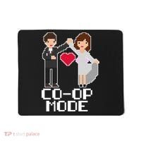 Just Married Co-op Mode Funny Marriage Mousepad thumb 0
