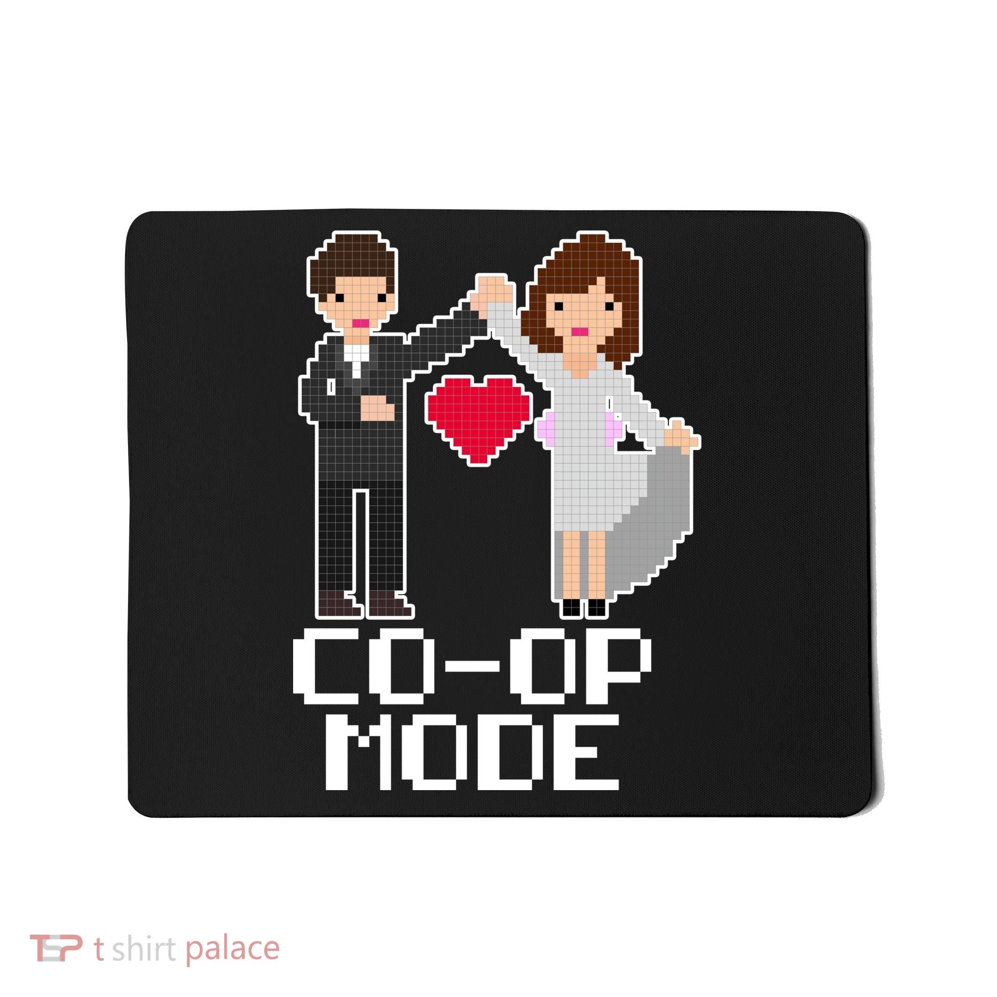Just Married Co-op Mode Funny Marriage Mousepad