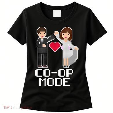 Just Married Co-op Mode Funny Marriage Women's T-Shirt
