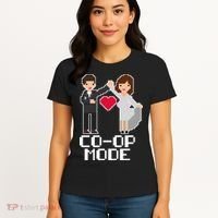 Just Married Co-op Mode Funny Marriage Women's T-Shirt thumb 4