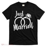 Just Married Ring Logo T-Shirt thumb 0