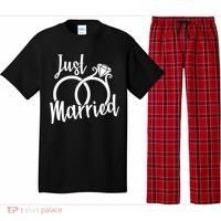 Just Married Ring Logo Pajama Set thumb 0