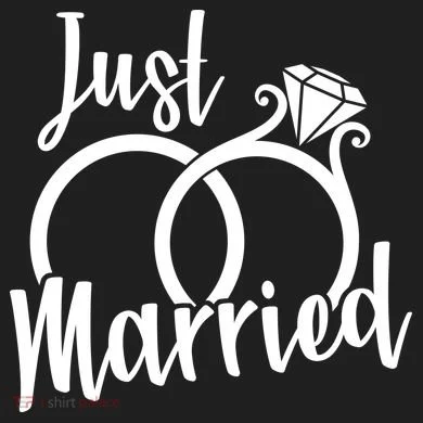 Just Married Ring Logo 24oz Duet Stainless Steel Tumbler