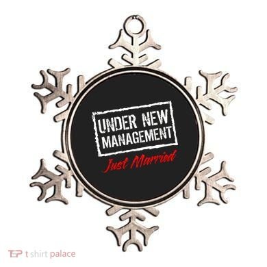 Just Married Under New Management Ornament