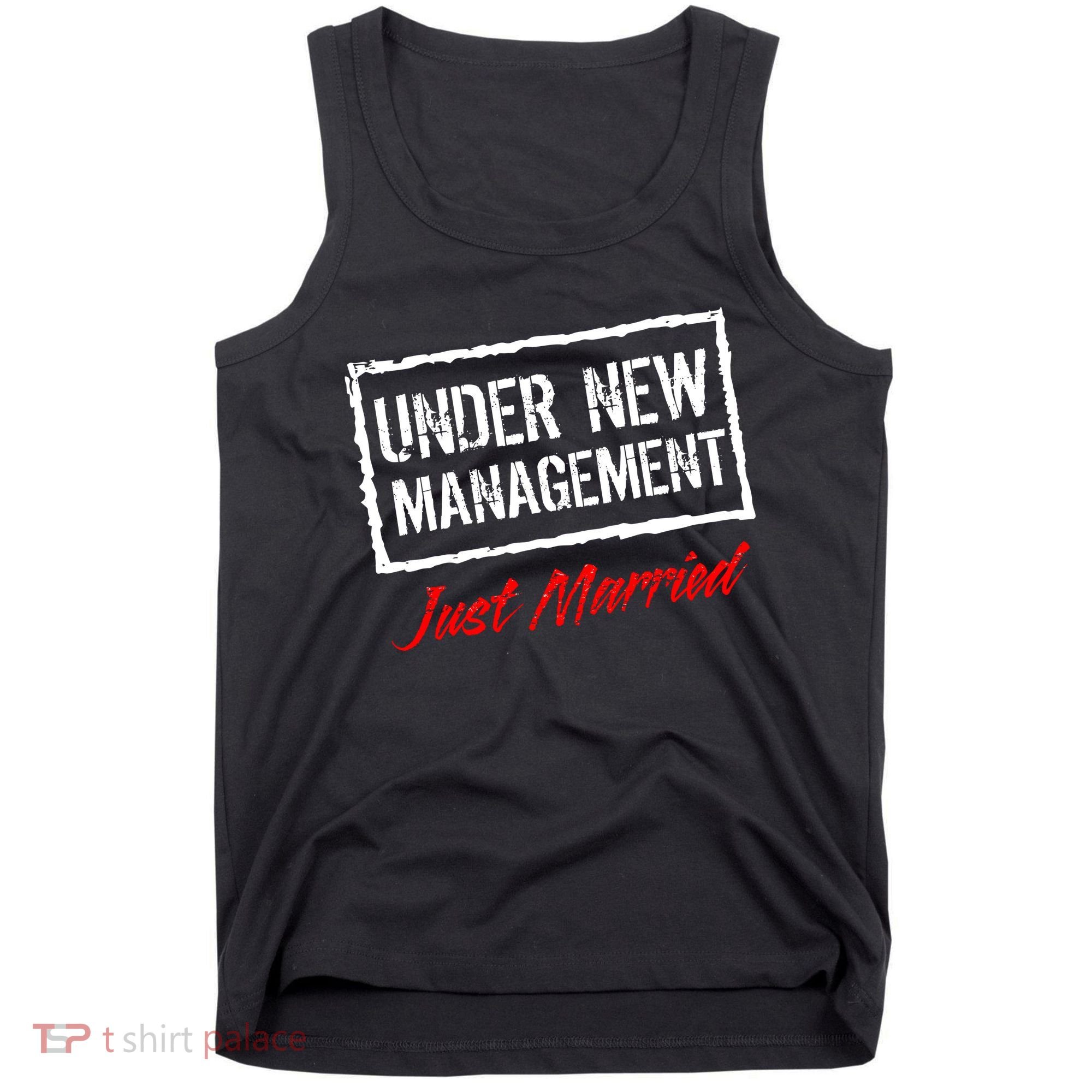 Just Married Under New Management Tank Top