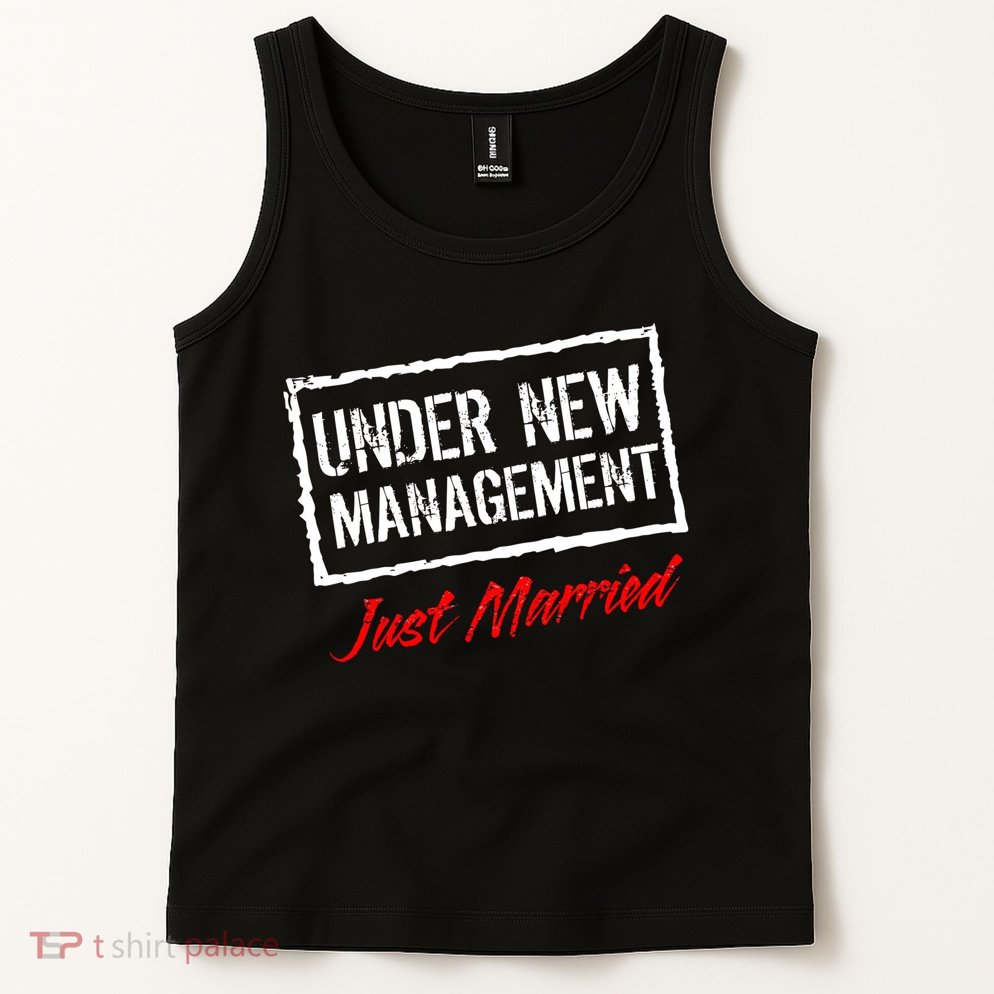 Just Married Under New Management Tank Top