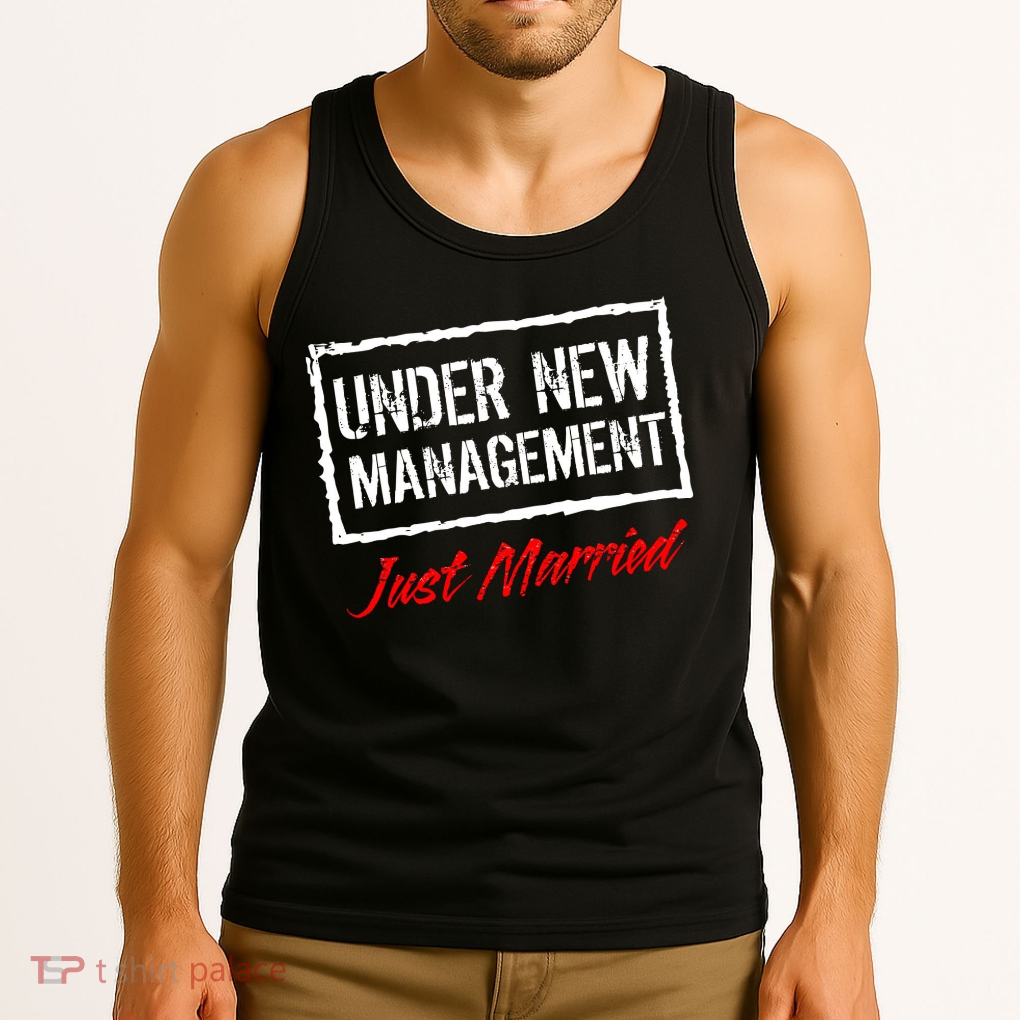 Just Married Under New Management Tank Top