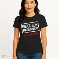 Just Married Under New Management Women's T-Shirt thumb 4
