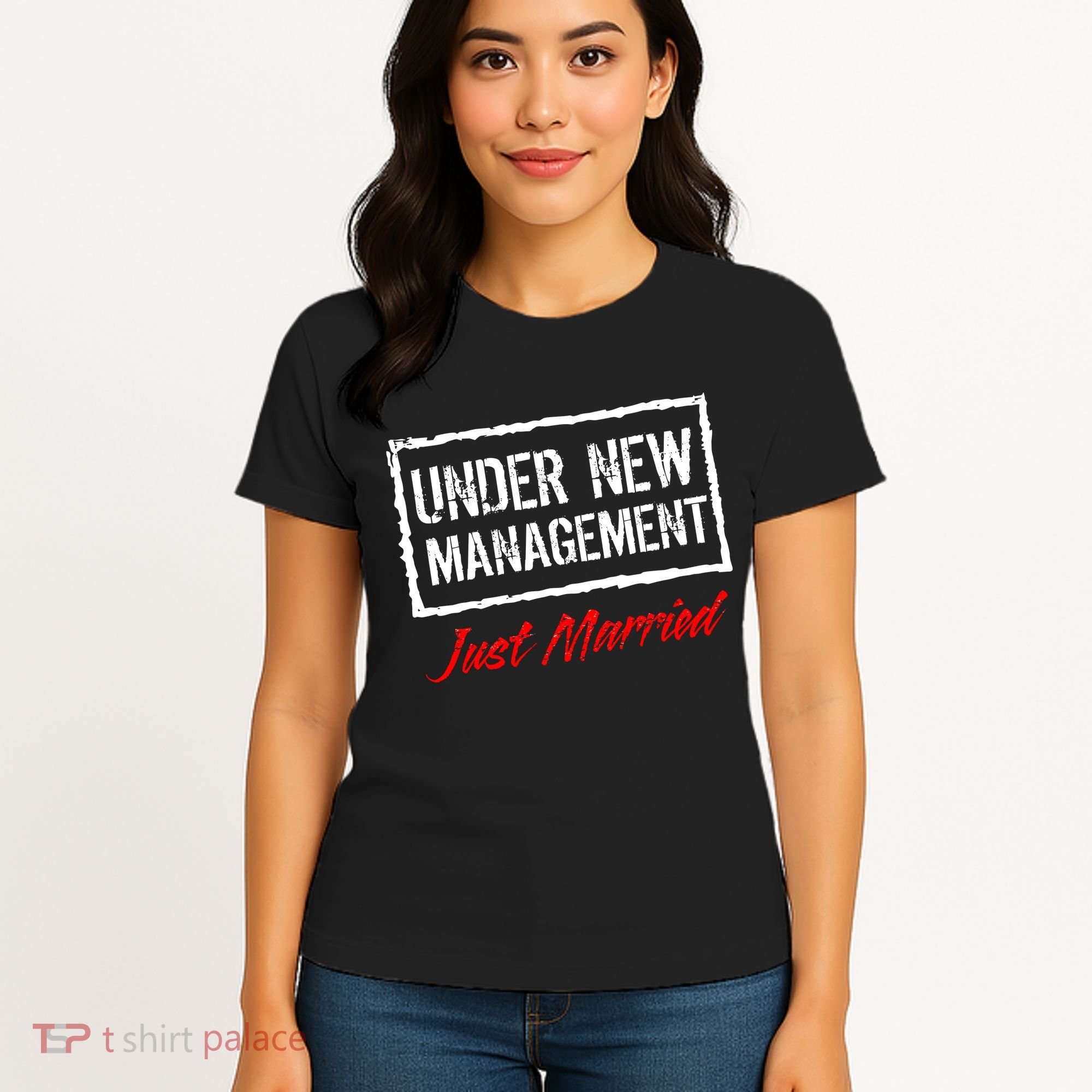 Just Married Under New Management Women's T-Shirt