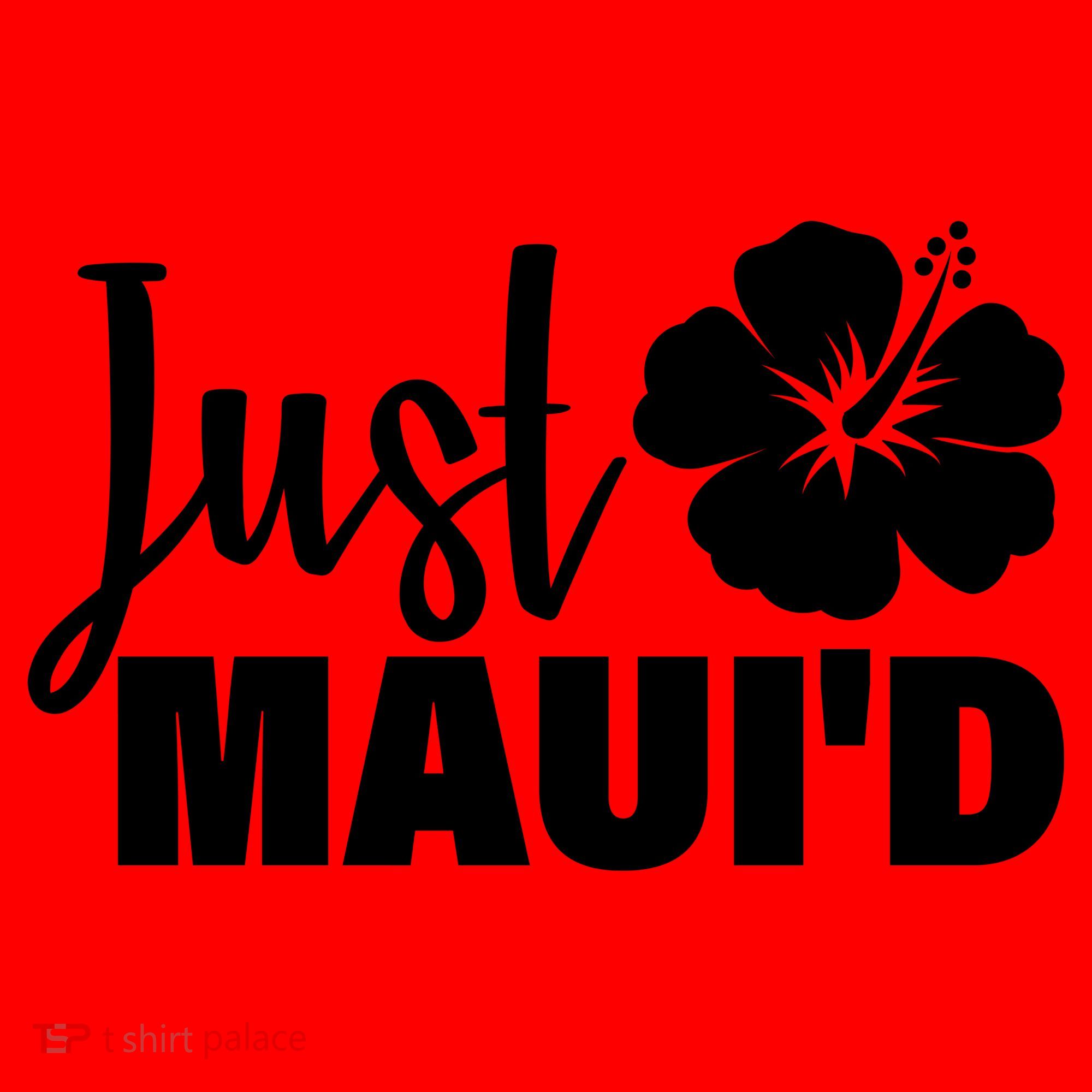 Just Maui'd Santa Hat