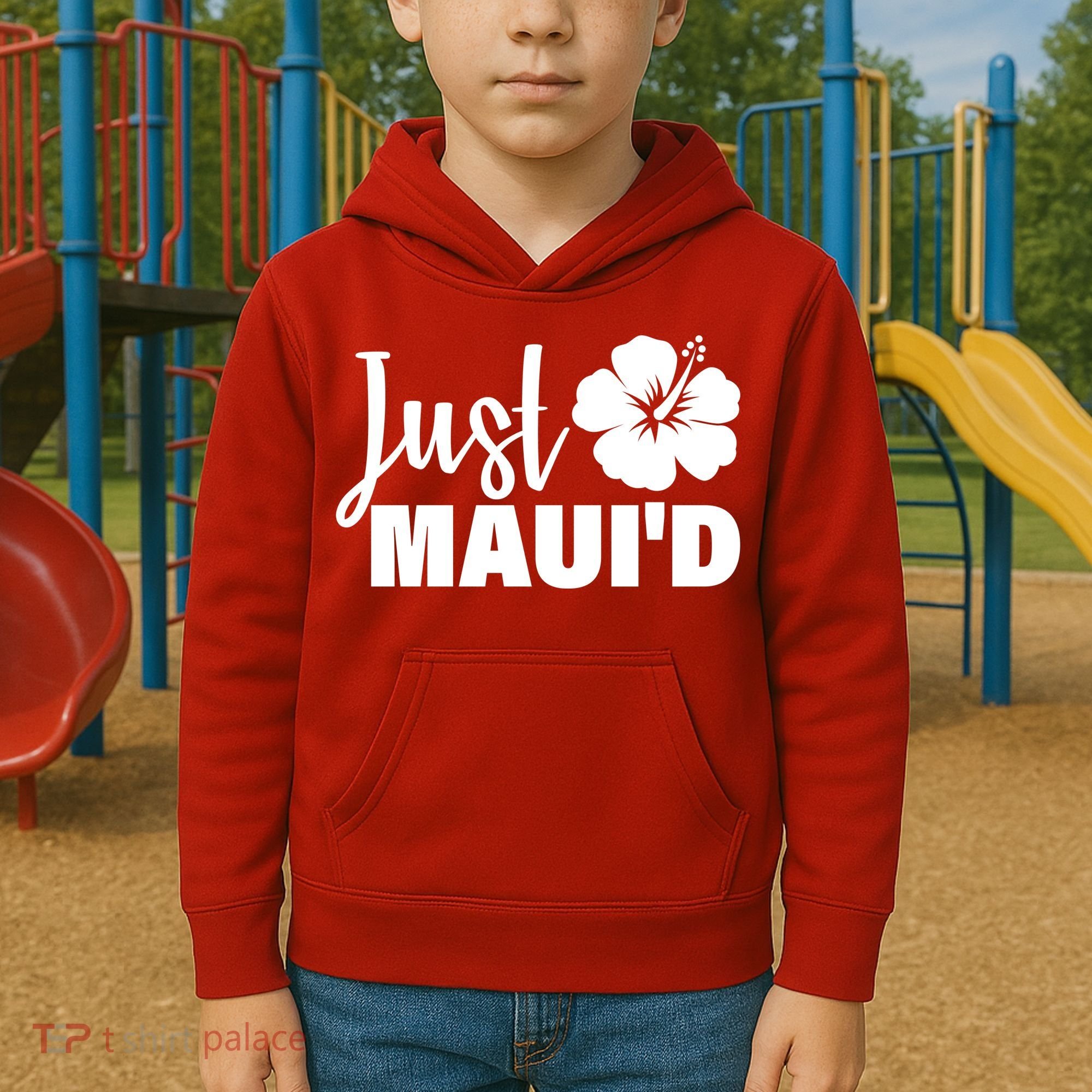 Just Maui'd Kids Hoodie