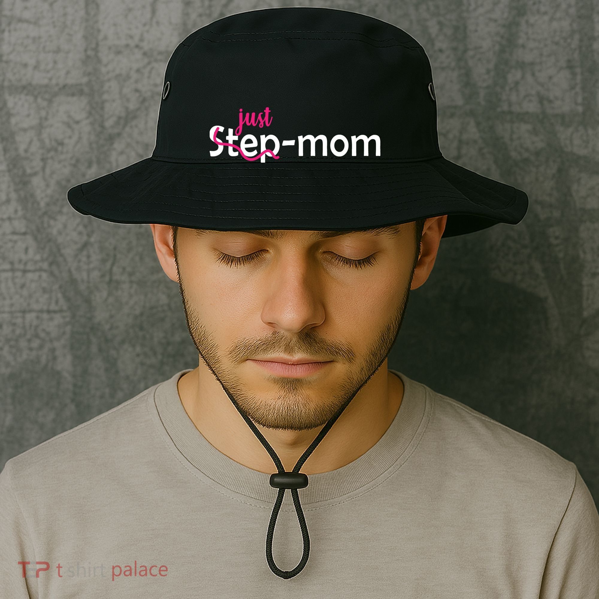 Just Mom Step Mother Bucket Hat