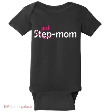 Just Mom Step Mother Baby Bodysuit