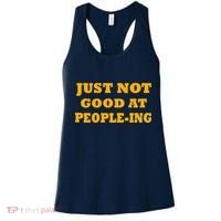 Just Not Good At People-ing Women's Tank Top thumb 0