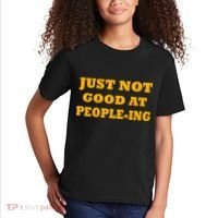 Just Not Good At People-ing Kids T-Shirt thumb 2