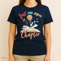 Just One More Chapter T-Shirt thumb 4