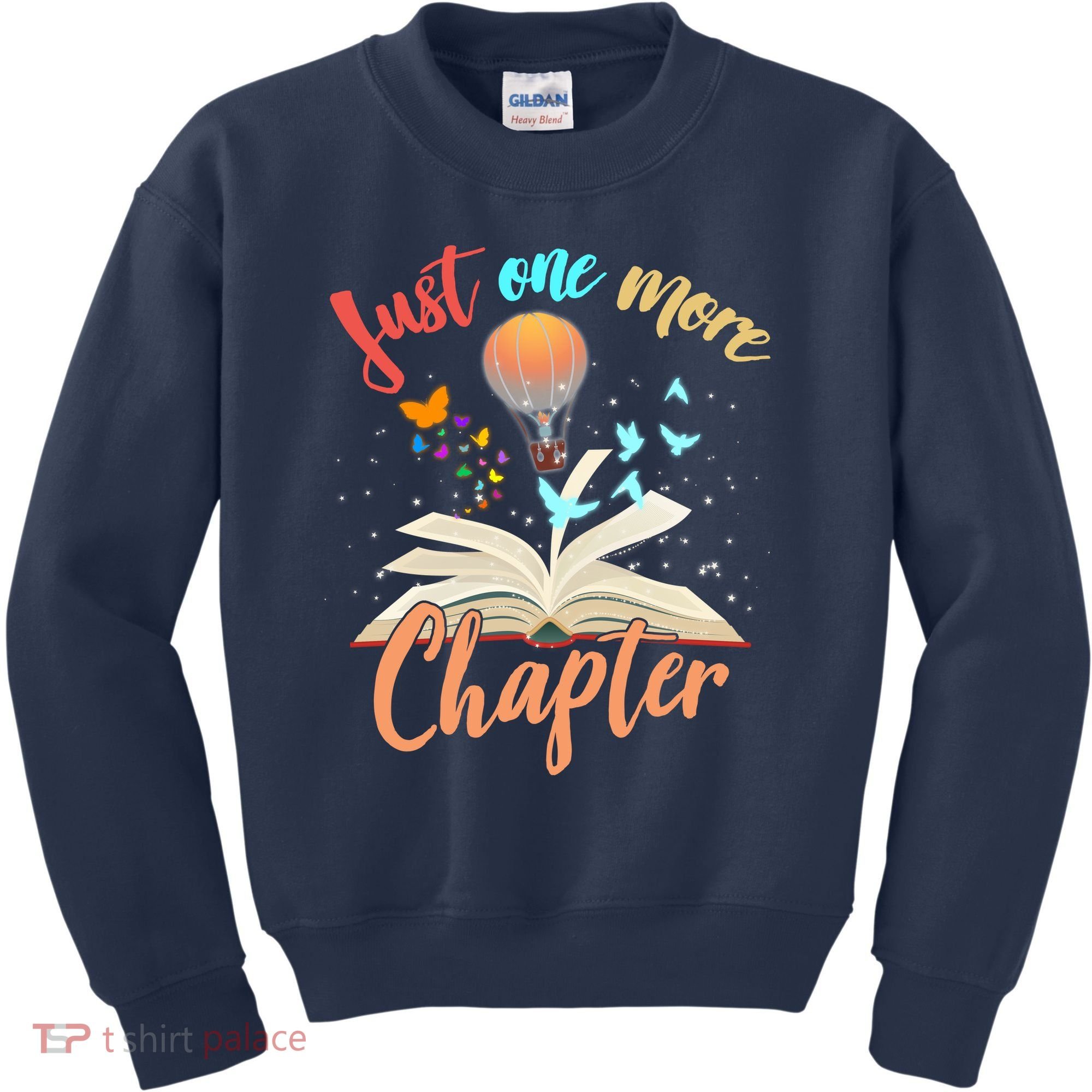 Just One More Chapter Kids Sweatshirt