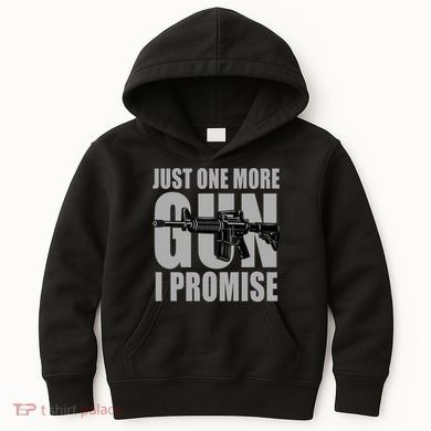 Just one more gun I promise Kids Hoodie