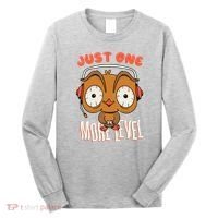 Just One More Level Owl Long Sleeve Shirt thumb 0
