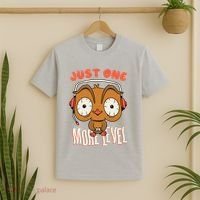 Just One More Level Owl T-Shirt thumb 2