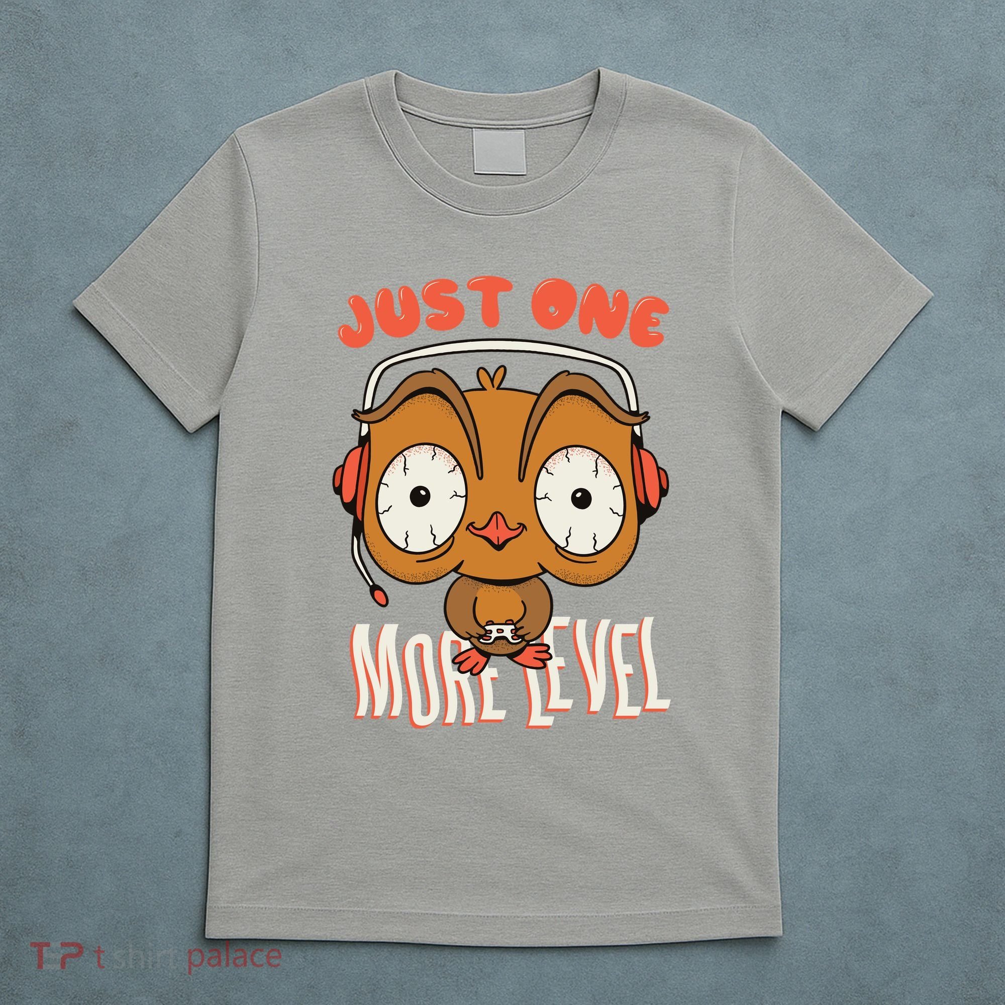 Just One More Level Owl T-Shirt
