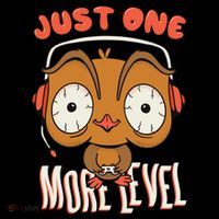 Just One More Level Owl Hoodie thumb 7