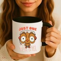 Just One More Level Owl Coffee Mug thumb 3