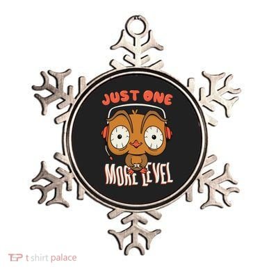 Just One More Level Owl Ornament