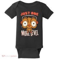 Just One More Level Owl Baby Bodysuit thumb 0