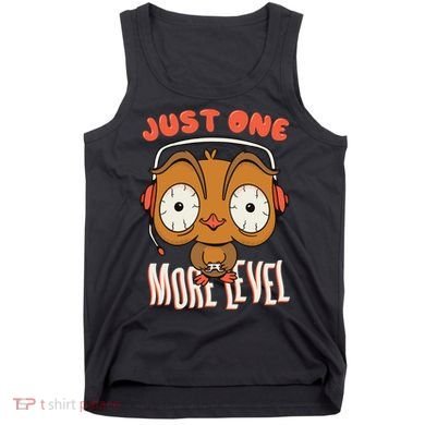 Just One More Level Owl Tank Top