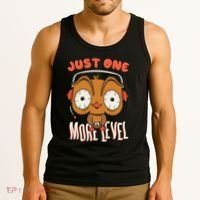 Just One More Level Owl Tank Top thumb 3