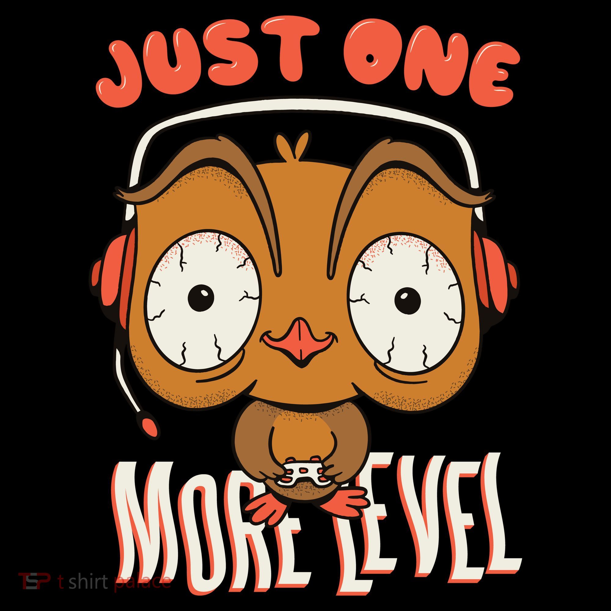 Just One More Level Owl Tank Top