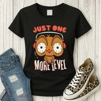 Just One More Level Owl Women's T-Shirt thumb 3