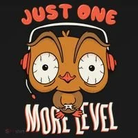 Just One More Level Owl Kids Long Sleeve Shirt thumb 2