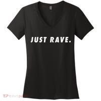 Just Rave Women's V-Neck T-Shirt thumb 0