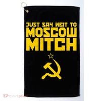 Just Say Neit To Moscow Mitch Golf Towel thumb 0
