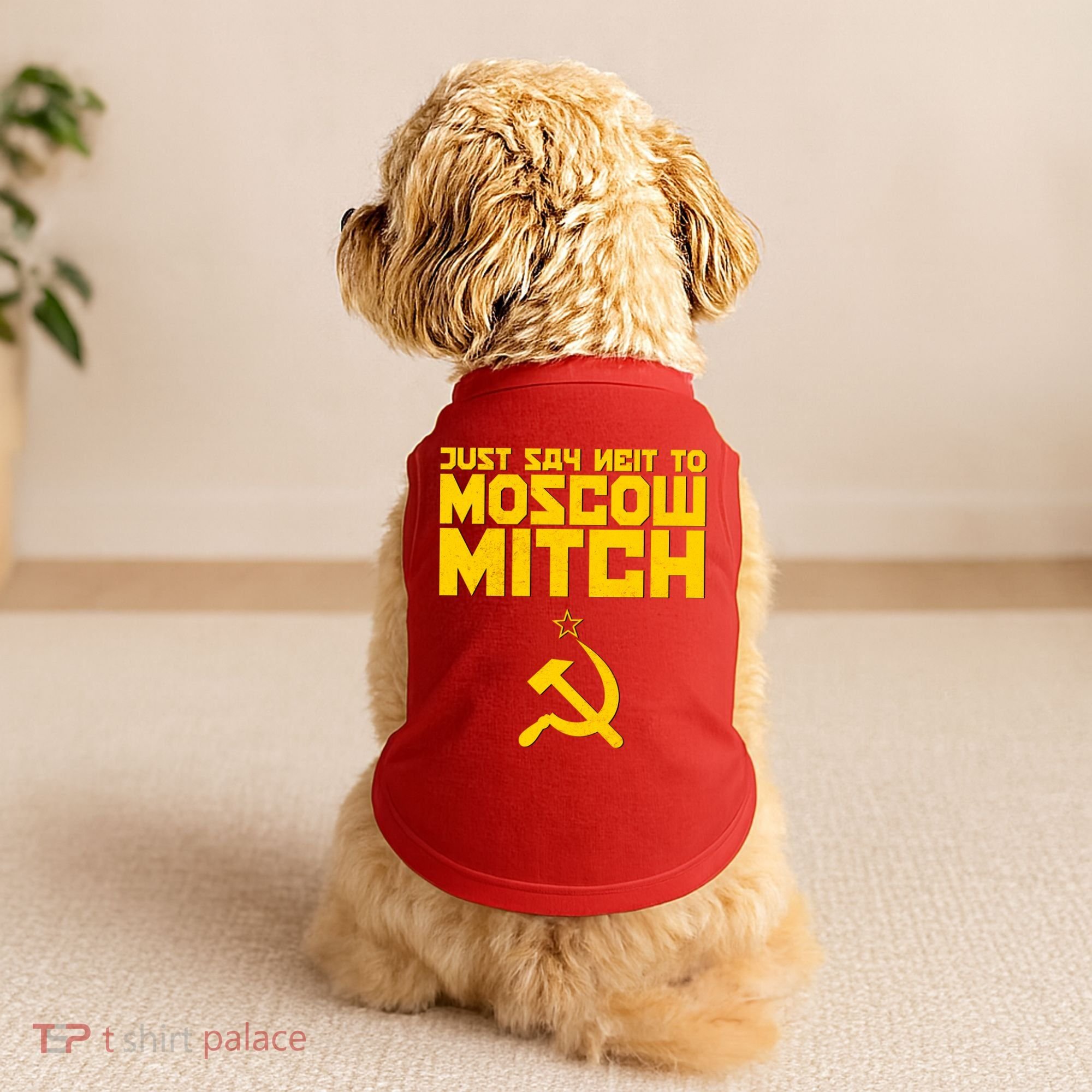 Just Say Neit To Moscow Mitch Doggie Tank
