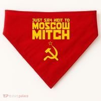 Just Say Neit To Moscow Mitch USA-Made Doggie Bandana thumb 0
