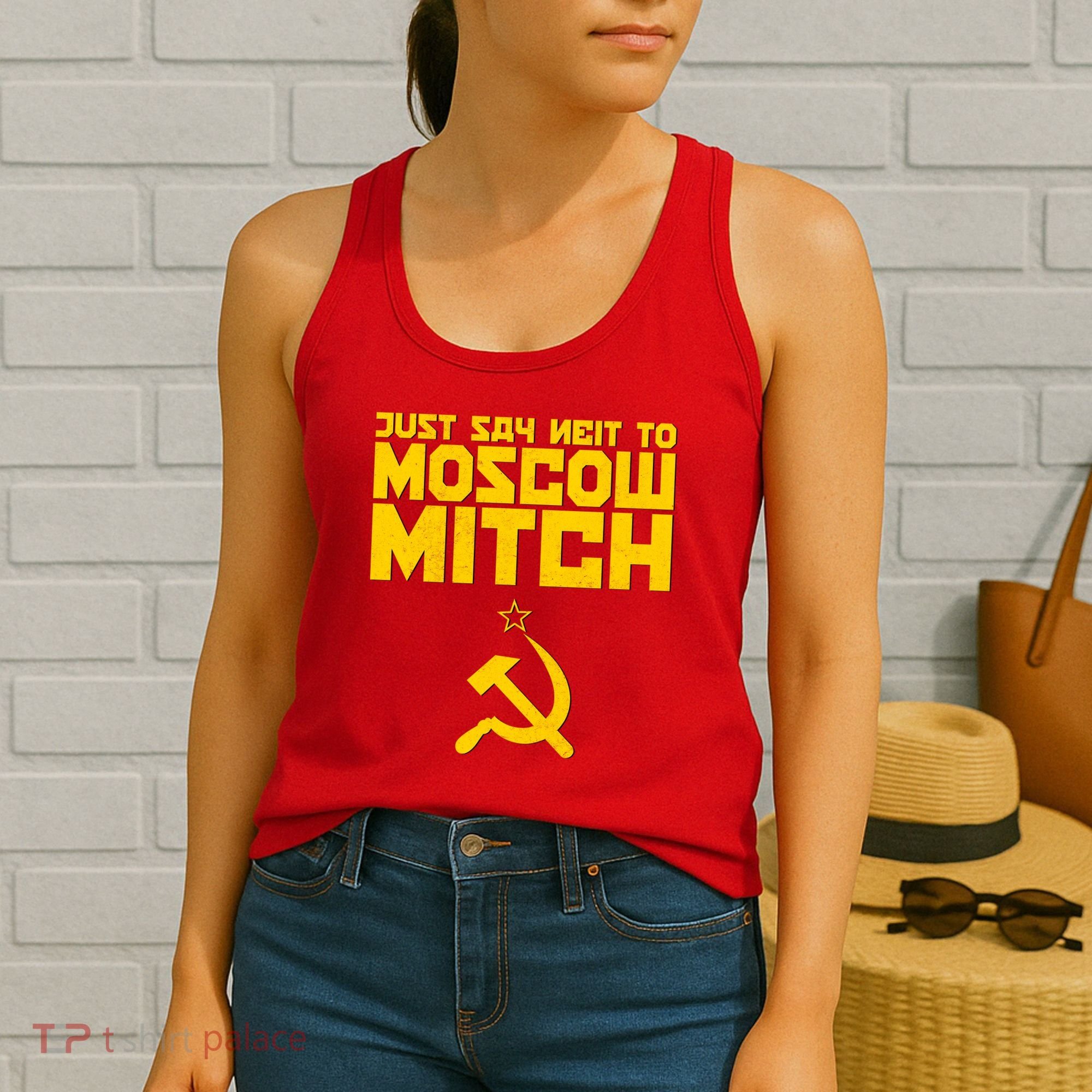 Just Say Neit To Moscow Mitch Women's Tank Top