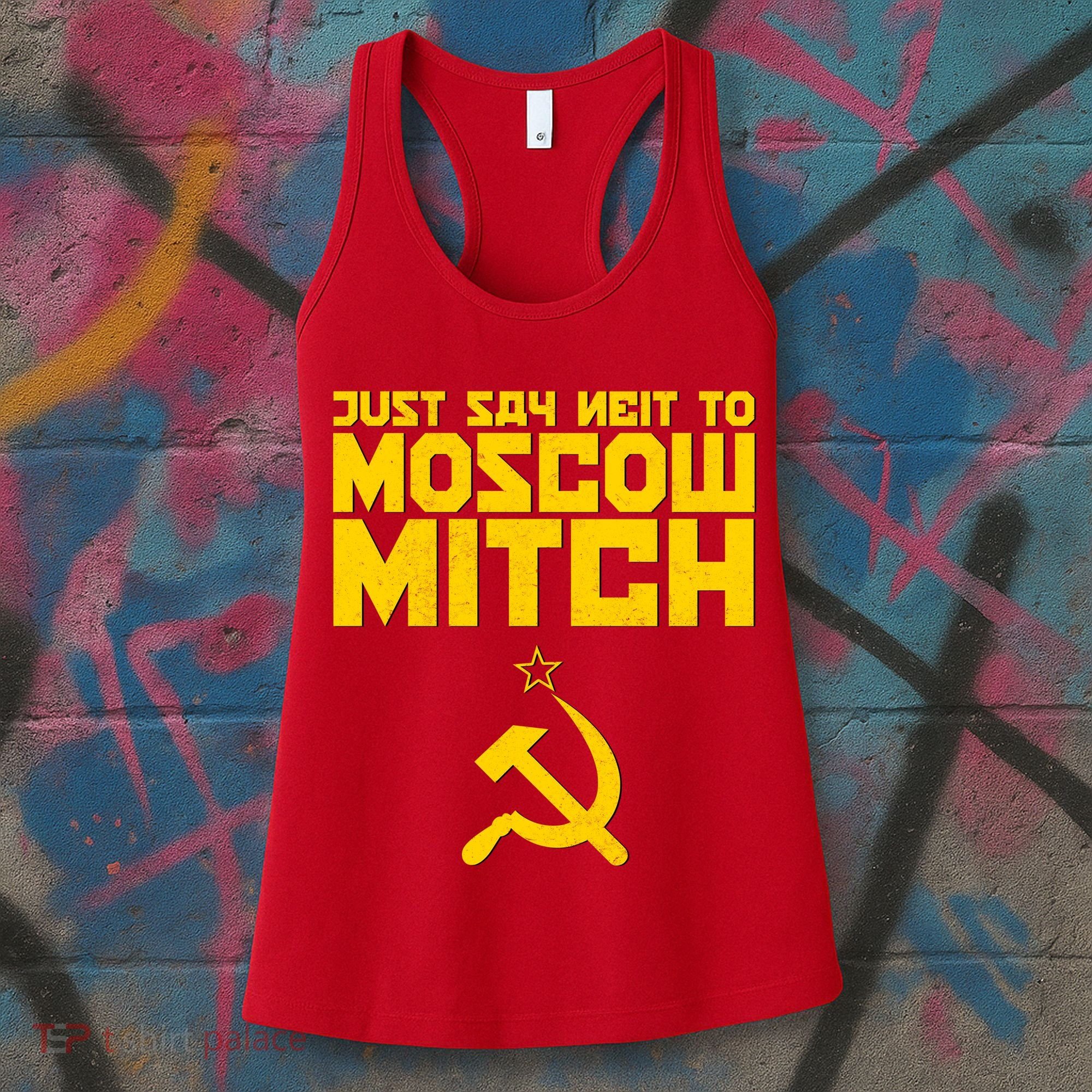 Just Say Neit To Moscow Mitch Women's Tank Top