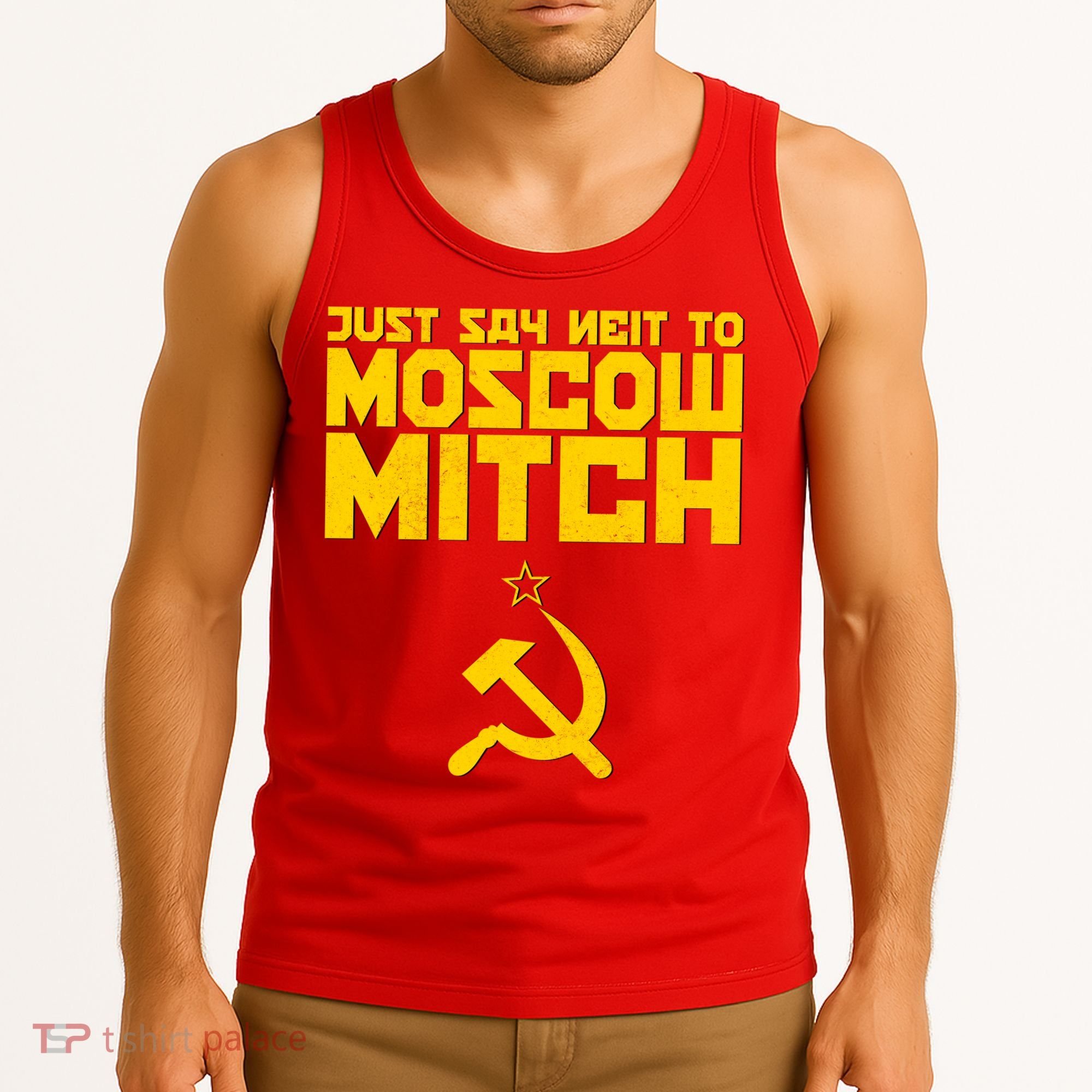 Just Say Neit To Moscow Mitch Tank Top