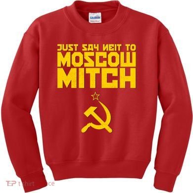 Just Say Neit To Moscow Mitch Kids Sweatshirt
