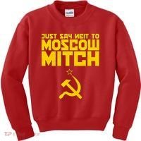 Just Say Neit To Moscow Mitch Kids Sweatshirt thumb 0