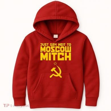 Just Say Neit To Moscow Mitch Kids Hoodie
