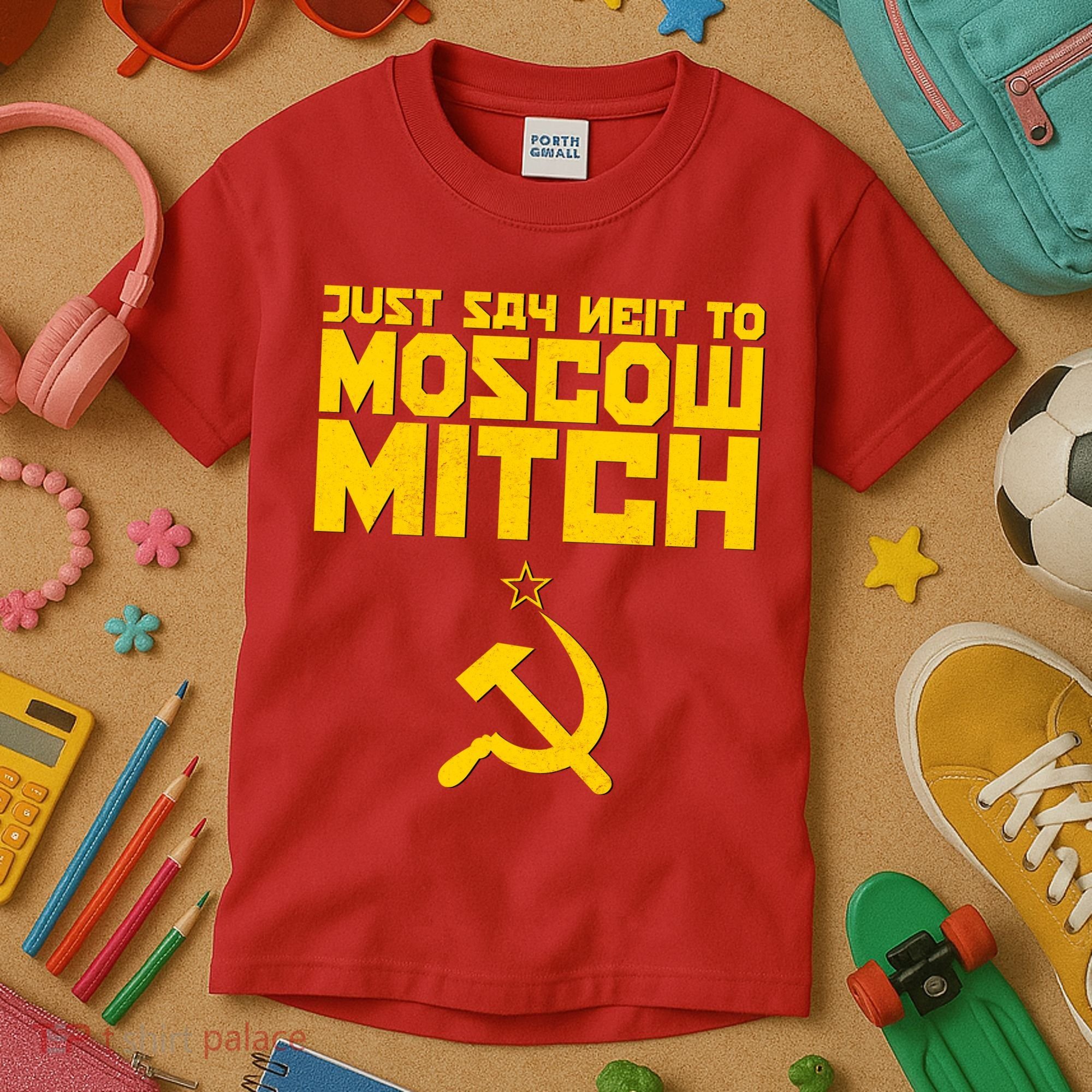 Just Say Neit To Moscow Mitch Kids T-Shirt