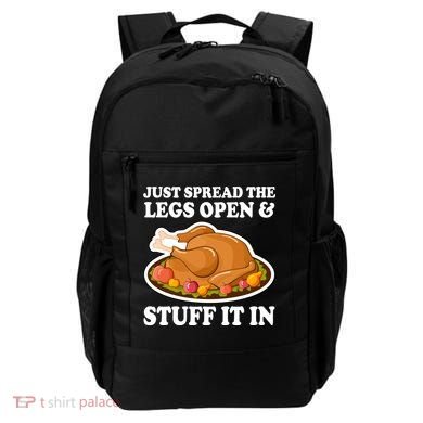 Just Spread The Legs Open & Stuff It In Backpack