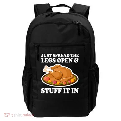 Just Spread The Legs Open & Stuff It In Backpack