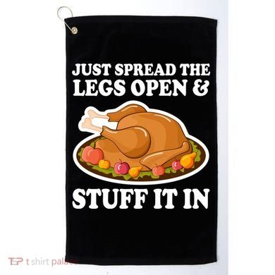 Just Spread The Legs Open & Stuff It In Golf Towel